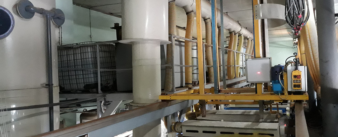 Линия нанесения гальванических покрытий